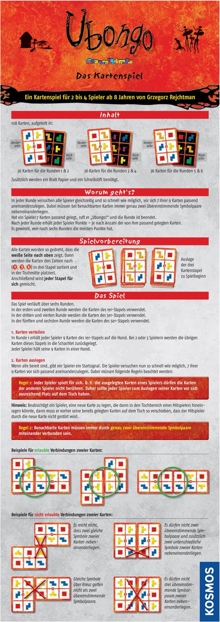 Ubongo - Das spannende Kartenspiel für schnelle Strategen