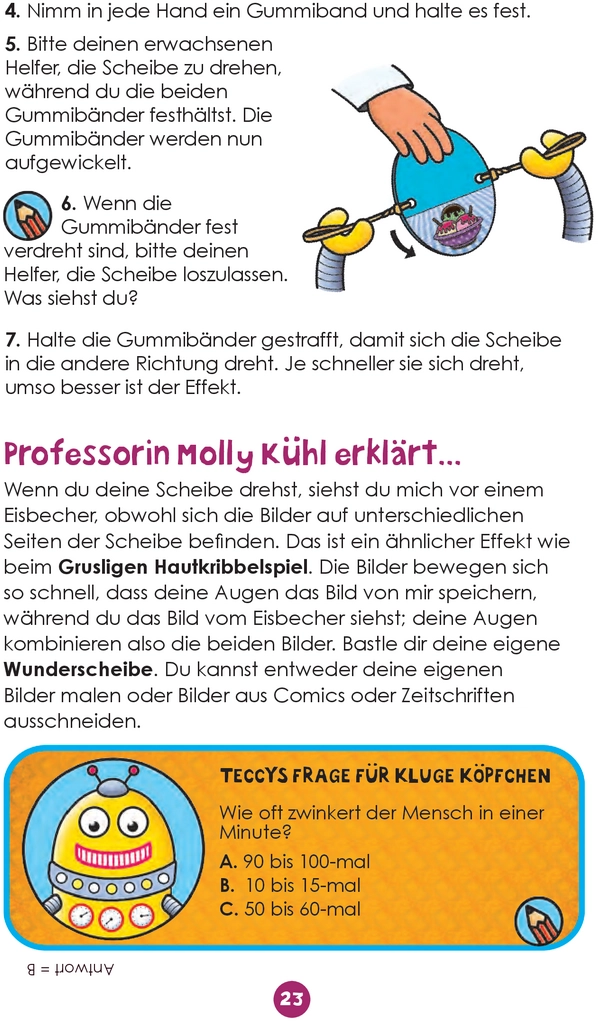 Wissenschaftslabor - 32 Seiten wissenschaftlicher Spaß