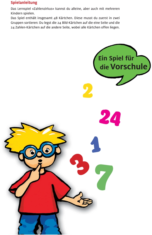 Zahlenzirkus - Lernspiel für Kinder zum Rechnen